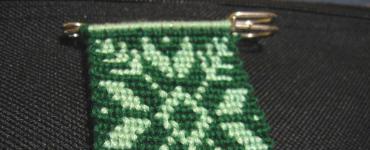 Схемы прямого плетения фенечек